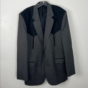 Circle S Boise Heather Gray Western Suit Jacket